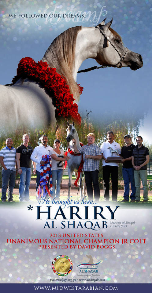 We Followed our Dreams… He brought us here… *Hariry Al Shaqab